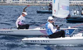 Paris 2024 - Netherland’s Marit Bouwmeester Takes Gold In Women's Dinghy