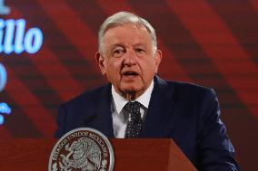 Mexico’s President Andres Manuel Lopez Obrador Briefing