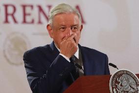 Mexico’s President Andres Manuel Lopez Obrador Briefing