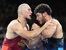 Paris 2024 - Iran’s Mohammadhadi Saravi Takes Gold In Men's Greco-Roman 97kg