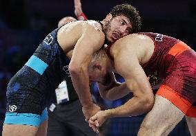 Paris 2024 - Iran’s Mohammadhadi Saravi Takes Gold In Men's Greco-Roman 97kg