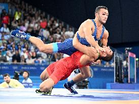 Paris 2024 - Ukraine’s Parviz Nasibov Reaches Men's Greco-Roman 67kg