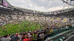 Friendly football match - Juventus vs Juventus N.G.