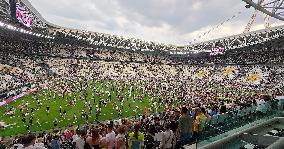 Friendly football match - Juventus vs Juventus N.G.