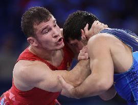 Paris 2024 - Japan’s Kusaka Nao Takes Gold In The Men's Greco-Roman 77kg