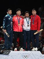 Paris 2024 - Japan’s Kusaka Nao Takes Gold In The Men's Greco-Roman 77kg