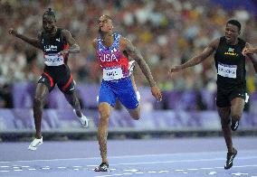 Paris 2024 - USA’s Hall Takes Gold In The Men's 400m Final