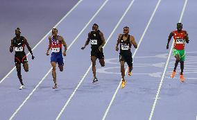 Paris 2024 - USA’s Hall Takes Gold In The Men's 400m Final