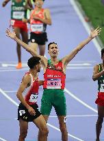 Paris 2024 - Morocco’s El Bakkali Takes Gold In Men's 3000m Steeplechase