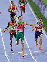 Paris 2024 - Morocco’s El Bakkali Takes Gold In Men's 3000m Steeplechase