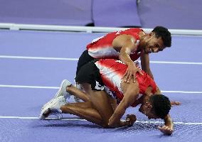 Paris 2024 - Morocco’s El Bakkali Takes Gold In Men's 3000m Steeplechase