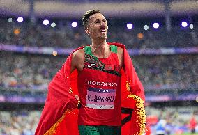 Paris 2024 - Morocco’s El Bakkali Takes Gold In Men's 3000m Steeplechase