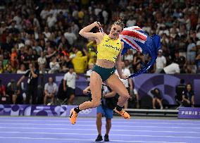 Paris 2024 - Australia’s Nina Kennedy Takes Gold In Women’s Pole Vault