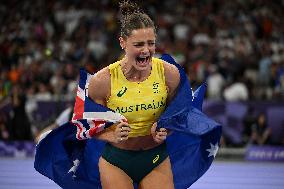 Paris 2024 - Australia’s Nina Kennedy Takes Gold In Women’s Pole Vault