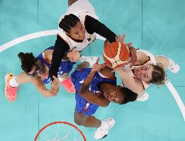 Paris 2024 - France Defeats Germany In Their Women's Basketball Quarterfinal