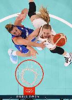 Paris 2024 - France Defeats Germany In Their Women's Basketball Quarterfinal