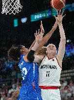 Paris 2024 - France Defeats Germany In Their Women's Basketball Quarterfinal