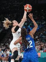 Paris 2024 - France Defeats Germany In Their Women's Basketball Quarterfinal