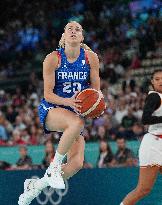 Paris 2024 - France Defeats Germany In Their Women's Basketball Quarterfinal