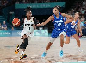 Paris 2024 - France Defeats Germany In Their Women's Basketball Quarterfinal