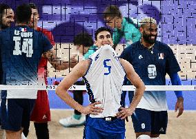 Paris 2024 - France Defeat Italy In Their Men's Volleyball Semifinal