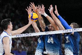 Paris 2024 - France Defeat Italy In Their Men's Volleyball Semifinal