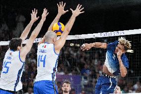 Paris 2024 - France Defeat Italy In Their Men's Volleyball Semifinal