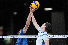 Paris 2024 - France Defeat Italy In Their Men's Volleyball Semifinal