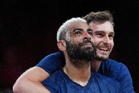 Paris 2024 - France Defeat Italy In Their Men's Volleyball Semifinal