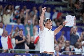 Paris 2024 - France Defeat Italy In Their Men's Volleyball Semifinal