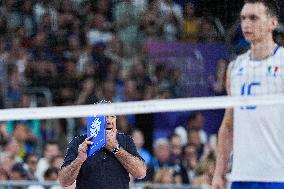 Paris 2024 - France Defeat Italy In Their Men's Volleyball Semifinal