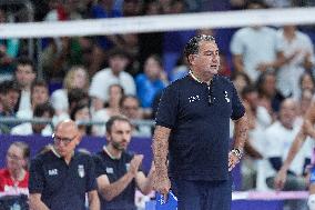 Paris 2024 - France Defeat Italy In Their Men's Volleyball Semifinal