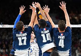 Paris 2024 - France Defeat Italy In Their Men's Volleyball Semifinal