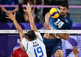 Paris 2024 - France Defeat Italy In Their Men's Volleyball Semifinal