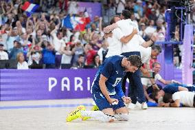 Paris 2024 - France Defeat Italy In Their Men's Volleyball Semifinal