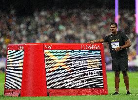 Paris 2024 - Jamaica’s Roje Stona Takes Gold In Men's Discus Throw