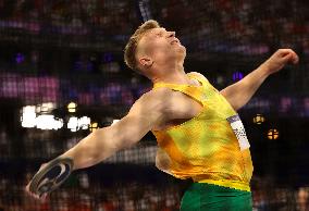 Paris 2024 - Jamaica’s Roje Stona Takes Gold In Men's Discus Throw