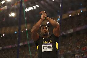 Paris 2024 - Jamaica’s Roje Stona Takes Gold In Men's Discus Throw