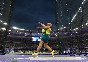 Paris 2024 - Jamaica’s Roje Stona Takes Gold In Men's Discus Throw