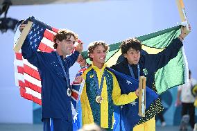 Paris 2024 - Australia’s Keegan Palmer Takes Gold In The Men's Park Of Skateboarding