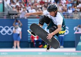 Paris 2024 - Australia’s Keegan Palmer Takes Gold In The Men's Park Of Skateboarding