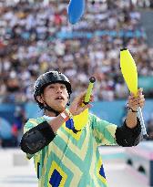 Paris 2024 - Australia’s Keegan Palmer Takes Gold In The Men's Park Of Skateboarding