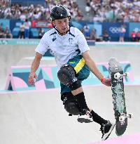 Paris 2024 - Australia’s Keegan Palmer Takes Gold In The Men's Park Of Skateboarding