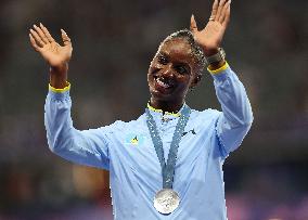 Paris 2024 - Women’s 200m Medal Ceremony