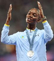 Paris 2024 - Women’s 200m Medal Ceremony