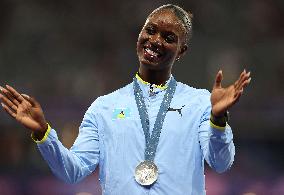 Paris 2024 - Women’s 200m Medal Ceremony