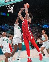 Paris 2024 - USA Defeat Nigeria In Their Women's Basketball Quarterfinal