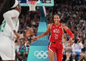 Paris 2024 - USA Defeat Nigeria In Their Women's Basketball Quarterfinal