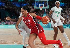 Paris 2024 - USA Defeat Nigeria In Their Women's Basketball Quarterfinal