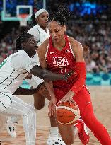 Paris 2024 - USA Defeat Nigeria In Their Women's Basketball Quarterfinal